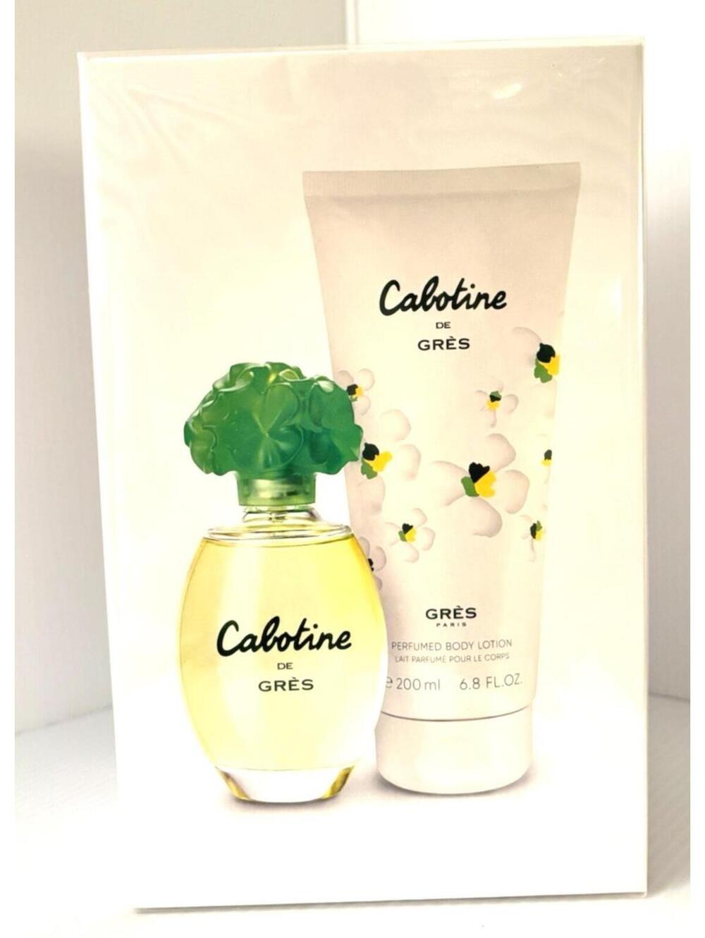 Cabotine De Gres 100ml/3.4oz EDT + 200ml/6.7oz Body Lotion Women Gift Set NEW